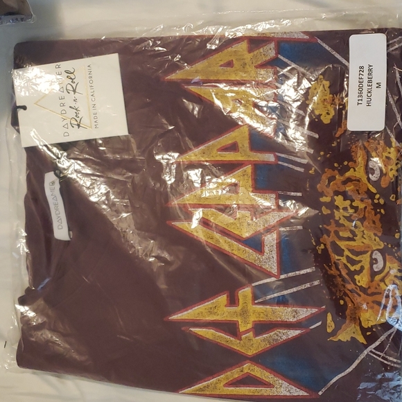 Daydreamer Def Leopard american tour  tee - Picture 4 of 6